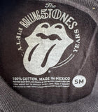The Rolling Stones Men's Live 2012 London NYC/NJ Black Short Sleeve Shirt Size S