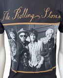 The Rolling Stones Men's Live 2012 London NYC/NJ Black Short Sleeve Shirt Size S