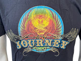 Anvil Men's Journey Scarab Graphic Black Short Sleeve Shirt Size Small
