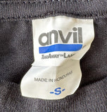 Anvil Men's Journey Scarab Graphic Black Short Sleeve Shirt Size Small