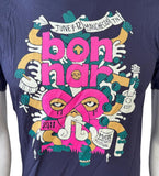 Anvil Men's Bonnaroo Music & Arts Festival 2011 Graphic Navy Shirt Size Small