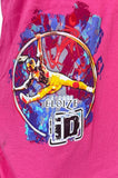 Anvil Women's Cirque Eloize iD Graphic Pink Short Sleeve Shirt Size X-Small