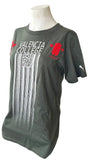 Puma Women's Valencia College Coexist Noexist QR Graphic Gray Shirt Size Small