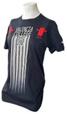Puma Women's Valencia College Coexist Noexist QR Graphic Black Shirt Size Small