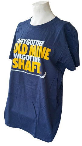 Gildan Women's They Got The Gold Mine We Got The Shaft No Hockey League Shirt M