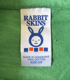 Rabbit Skins Yo Gabba Gabba Brobee Graphic Green Short Sleeve Shirt Size 5/6