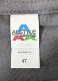 Alstyle Yo Gabba Gabba DJ Lance Graphic Gray Short Sleeve Shirt Size 4T