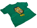 Rabbit Skins Yo Gabba Gabba Biz Graphic Green Short Sleeve Shirt Size 4