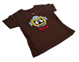 Rabbit Skins Yo Gabba Gabba Plex Graphic Brown Short Sleeve Shirt Size 5/6