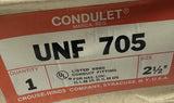 Crouse-Hinds UNF705 Explosionproof Conduit Union 2-1/2" Female NPT