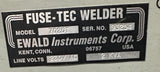 Ewald Instruments Fuse-Tec 7020T Welder 7020-T 230V 2kVA
