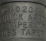 Jacobs 2A Drill Chuck 0-3/8" Capacity With Jacobs A0202 Chuck Arbor 2MT x 2JT