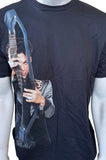 Anvil Men's Prince Welcome 2 Canada Tour Black Short Sleeve Shirt Size Large