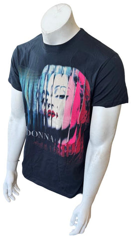 Gildan Men's Madonna The MDNA Tour Black Short Sleeve Shirt Size Medium