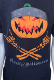 Bret Michaels Men's Rock'n' Halloween Black Short Sleeve Shirt Size Medium