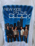 Anvil Men's New Kids On The Block Graphic White Short Sleeve Shirt Size X-Large
