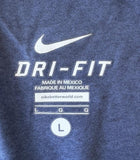 Nike Dri-Fit Men's Property Of Dallas Cowboys Navy Short Sleeve Shirt Size Large