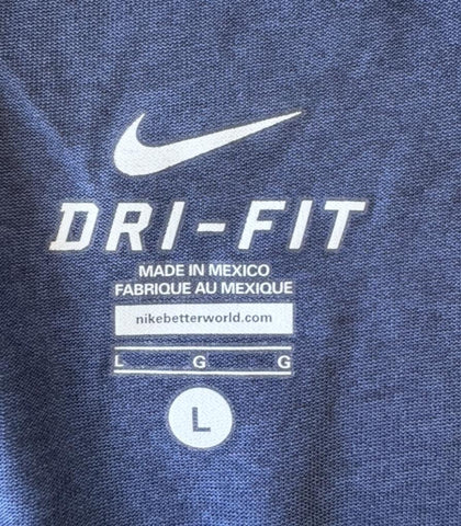 Nike Dri-Fit Men's Property Of Dallas Cowboys Navy Short Sleeve Shirt
