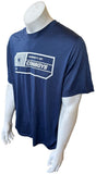 Nike Dri-Fit Men's Property Of Dallas Cowboys Navy Short Sleeve Shirt Size Large