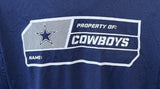 Nike Dri-Fit Men's Property Of Dallas Cowboys Navy Short Sleeve Shirt Size Large