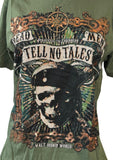 Royal Apparel Pirates Of The Caribbean Dead Men Tell No Tales Shirt Size Medium