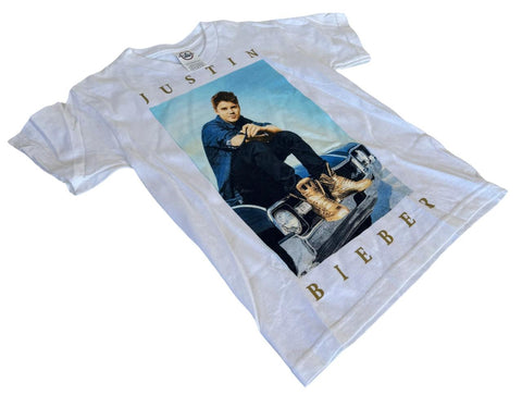 Delta Justin Bieber Believe Tour 2012/2013 White Shirt Size Youth Small