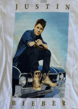 Delta Justin Bieber Believe Tour 2012/2013 White Shirt Size Youth Small