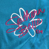Southern Belle Girl Starts With Good Gorgeous Great Blue Shirt Size Medium