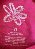Southern Belle Girls Miss Priss Is My Name Cute Is My Game Pink Shirt Size Large