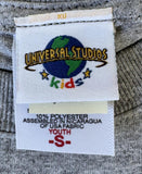 Universal Studios Boys Chillin' In The USA Penguin Graphic Gray Shirt Size Small