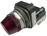 Allen-Bradley 800T-Q24 Illuminated Pilot Light Series T Red 24V AC/DC