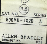 Allen-Bradley 800MR-JX2B Selector Switch Series A 3-Position Maintained B Cam