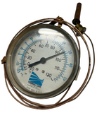 U.S. Gauge Temperature Gauge -20°F to 120°F Range w/ Thermometer