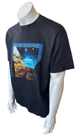 All Sport Men's Lynyrd Skynyrd Edge Of Forever Tour Black Shirt Size Large