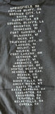 All Sport Men's Lynyrd Skynyrd Edge Of Forever Tour Black Shirt Size Large