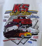Fruit of The Loom Men's K-S Auto Stores Tonawanda NY White Shirt Size X-Large