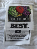 Fruit of The Loom Men's K-S Auto Stores Tonawanda NY White Shirt Size X-Large