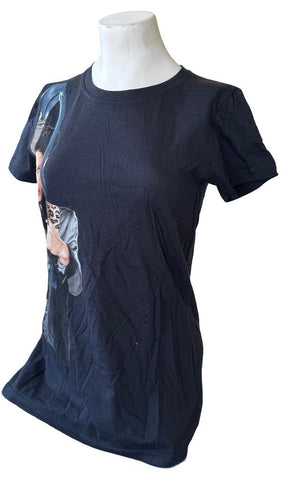 Bay Island Women's Prince Welcome 2 Canada Black Short Sleeve Shirt Size Large