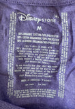 Disney Women's Mickey Mouse Around The World Graphic Purple Shirt Size Medium