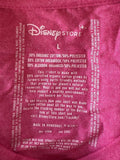 Disney Women's Minnie Mouse Sailor Anchor Graphic Pink Shirt Size Large