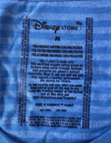 Disney Women's Mickey Mouse & Minnie London UK Graphic Blue Shirt Size Medium