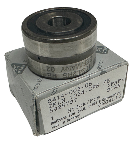 Star ZKLN1034-2RS-PE Axial Angular Contact Ball Bearing 10x34x20 mm 8414-003-06