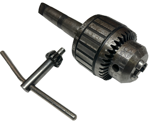 Jacobs No. 20N Super Chuck Ball Bearing Drill Chuck 5JT 3/8"-1" Capacity w/ Key