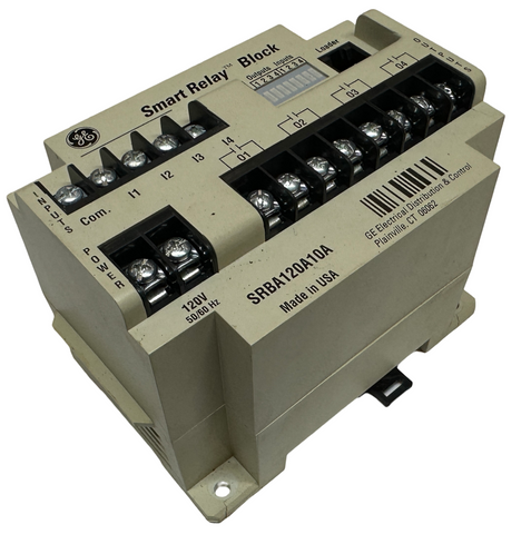 General Electric SRBA120A10A Smart Relay Block 120 VAC 50/60 Hz