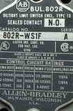 Allen-Bradley 802R-WS1F Oiltight Limit Switch Series A 120VAC w/ Wobble Stick