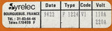 Syrelec F1224 Counting Timing Control 110/220 VAC F 1224