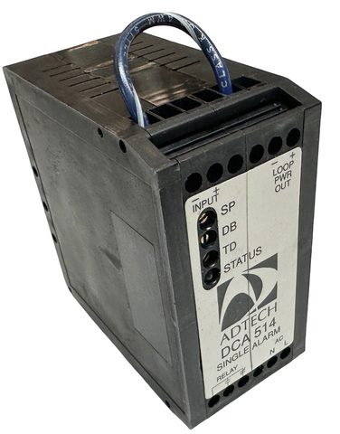 Adtech DCA514 Single Alarm Module 4-20 mA 115 VAC DCA 514