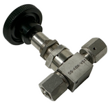 Nupro SS-4BK-V51 Bellows-Sealed Valve 1/4" FVCR Stainless Steel