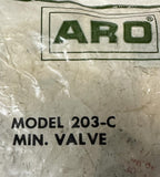 ARO 203-C Manual Air Control Valve 3-Way 1/8" NPT