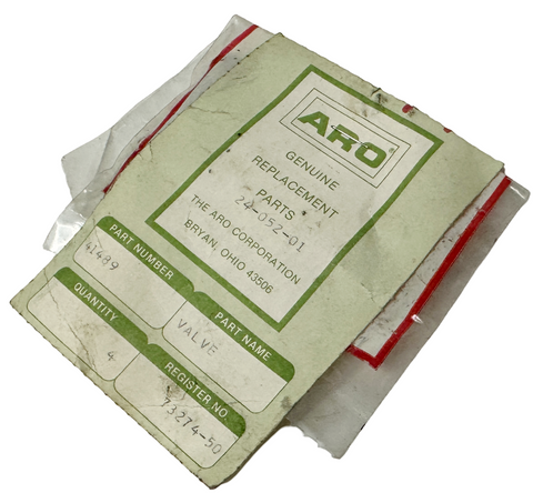 Pack of (4) ARO 41489 Valve 24-052-01